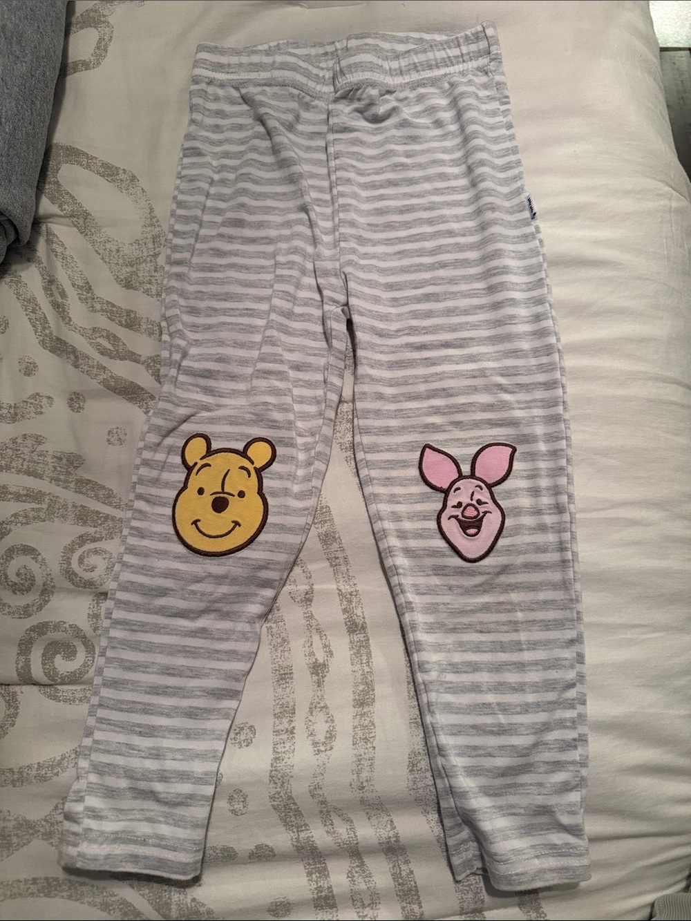 Little Sleepies Winnie the Pooh Leggings 3T EUC